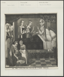 Galleria Sabauda, Torino - Bellini Jacopo (bottega) - Nascita della Vergine