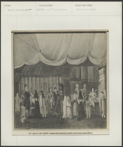 Civico Museo Sartorio, Trieste - Anonimo veneziano sec. XVIII - Scena di mercato