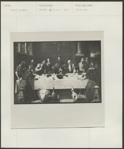 Basilica dei SS. Giovanni e Paolo, Venezia - Carletto Caliari (?) - Ultima cena