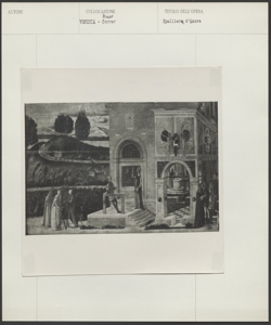 Museo Correr, Venezia - Lazzaro Bastiani (bottega) - Scena di un giudizio (?) (dett.)