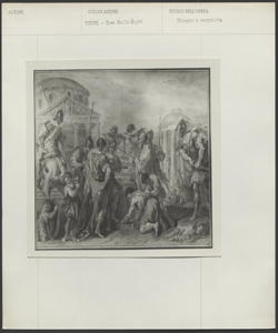 Verona- casa Galli Righi- Da Sebastiano Ricci- Furio Camillo e Brenno