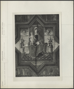 Ferrara, Pinacoteca, Maestro dagli occhi spalancati, Madonna in trono