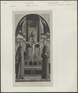 Cremona, Pinacoteca Ala Ponzone, Mansueti Giovanni, Trinità e santi Francesco e Bernardino