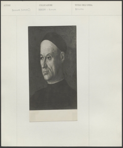 Bergamo, Accademia Carrara, Bastiani Lazzaro, Ritratto maschile (Luigi Crasso?)