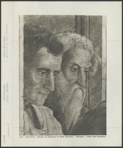 Padova, Chiesa degli Eremitani//Chiesa dei SS. Filippo e Giacomo, Cappella Ovetari, Andrea Mantegna, San Giacomo Maggiore converte il mago Ermogene