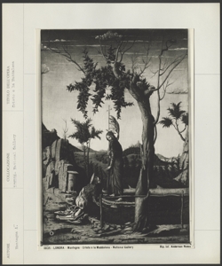 Londra, National Gallery, Anonimo imitatore di Andrea Mantegna, Noli me tangere