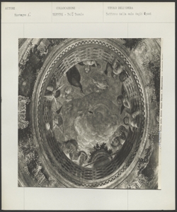 Mantova, Palazzo Ducale, Andrea Mantegna, Sala degli Sposi, soffitto con finto oculo