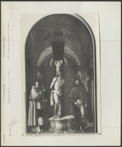 Venezia, Chiesa di S. Giacomo dell'Orio, Buonconsiglio Giovanni, San Sebastiano tra san Lorenzo e san Rocco