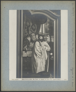 Bruxelles, Mus Royal , Quinten Metsys, Leggende di S. Anna