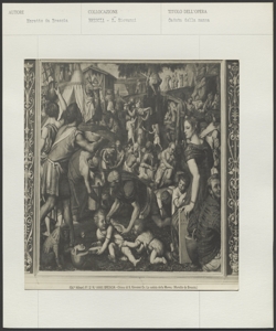 Brescia, Chiesa di S. Giovanni Evangelista, Bonvicino Alessandro, Mosè e la raccolta della manna