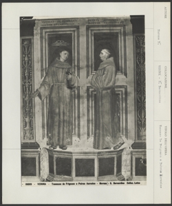 Verona, Chiesa di San Bernardino, Morone Domenico, Tommaso da Frignano e Pietro Aureolo