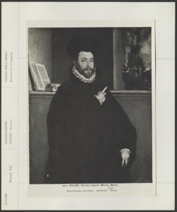 Milano, Pinacoteca, Castello Sforzesco, Moroni Giovan Battista, Ritratto maschile (Enea Tasso?)