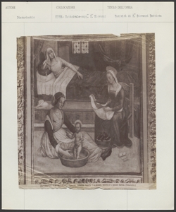 Siena, Cattedrale di S. Maria Assunta, Bernardino di Betto, Nascita di san Giovanni Battista