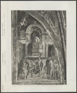 Padova, Chiesa degli Eremitani, Nicolò Pizzolo, San Giacomo parla con i demoni