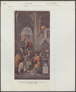 Piacenza, Chiesa di Santa Maria di Campagna, Pordenone, Disputa di S. Caterina