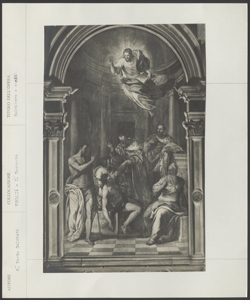 Venezia, Chiesa di S. Zaccaria, Giuseppe Porta, il Salviati, Salvatore e santi