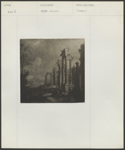 Milano, Castello Sforzesco, Marco Ricci, Paesaggio