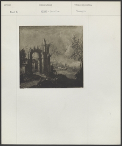 Milano, Castello Sforzesco, Marco Ricci, Paesaggio