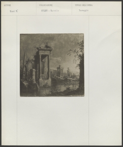 Milano, Castello Sforzesco, Marco Ricci, Paesaggio
