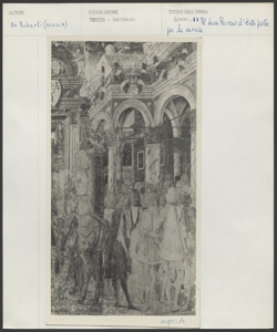 Ferrara, Palazzo Schifanoia, Ercole de' Roberti, Allegoria del mese di Agosto