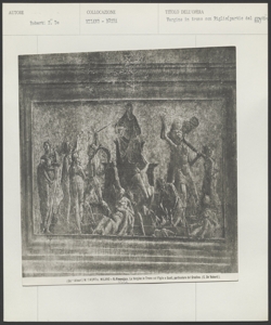 Milano, Pinacoteca Nazionale di Brera, Ercole de' Roberti, Madonna con Bambino in trono, sant'Agostino, sant'Anna, sant'Elisabetta e il beato Pietro degli Onesti