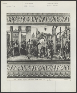 Roma, Pinacoteca Vaticana, Ercole de' Roberti, Predella del Polittico Griffoni
