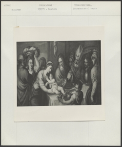 Venezia, Gallerie dell'Accademia, Meldolla Andrea, Presentazione al tempio