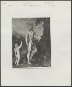 Vienna, Kunstistorischen Museum, Meldolla Andrea, Apollo e Amore