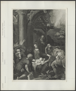 Vienna, Kunstistorischen Museum, Meldolla Andrea, Adorazione dei pastori