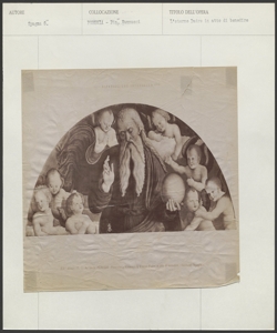 Perugia, Museo dell'Accademia ''P. Vanucci'', Giovanni Spagna, L'eterno padre in atto di benedire