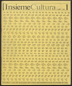 Insieme cultura : periodico a cura dell'Assessorato alla cultura dell'Amministrazione provinciale di Como
