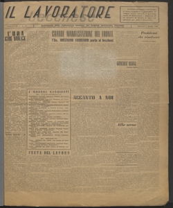 Il lavoratore lecchese : settimanale della Federazione lecchese del Partito socialista italiano