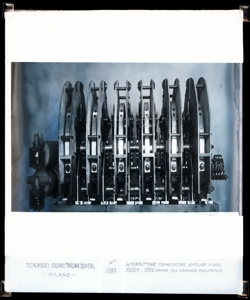 SUP-20580-0001989 elementi locomotori gruppo E 570 (FS), macchine varie