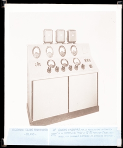 SUP-20580-0002167 quadro di manovra per la regolazione di forno elettrico