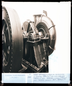 SUP-20580-0002289 trasformatori, macchine, turbosoffiante di carico con montatore a ingranaggi