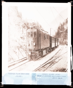 SUP-20580-0002531 treno in esercizio sulla linea di prova Biella-Barra