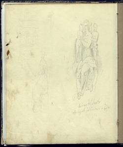 Rilievo con Madonna col Bambino e san Giovannino da un dipinto attribuito Bianchi, Mosè