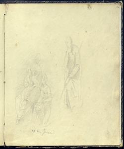 La Madonna col Bambino, sant'Anna e altre due figure derivazione da un'ope Bianchi, Mosè