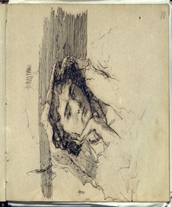 Figura femminile a mezzo busto Bianchi, Mosè