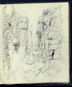 Abbozzo di ruderi Bianchi, Mosè