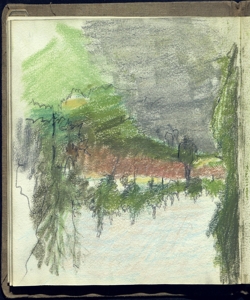 Paesaggio alberato Bianchi, Mosè