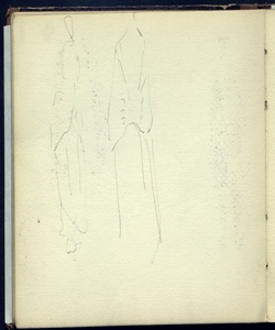 Abbozzo di figurette femminili Bianchi, Mosè