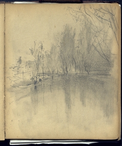 Stagno con alberi Bianchi, Mosè