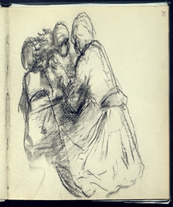 Donna con bambino Bianchi, Mosè