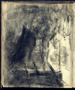Interno di una baracca (?) Bianchi, Mosè