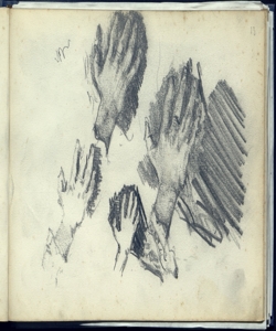 Schizzi di mani Bianchi, Mosè