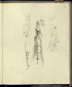 Figure femminili e maschili in costume seicentesco Bianchi, Mosè