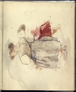 Due bambine in cammino Bianchi, Mosè