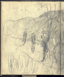 Abbozzo di figure Bianchi, Mosè