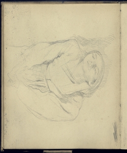 Mezza figura di giovanetta Bianchi, Mosè